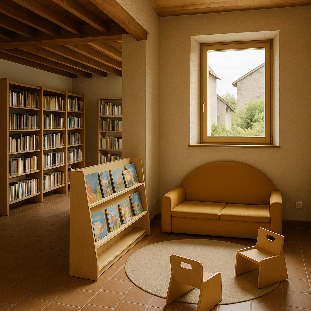 Accueil assistantes maternelles bibliothèque Touraine Vallée