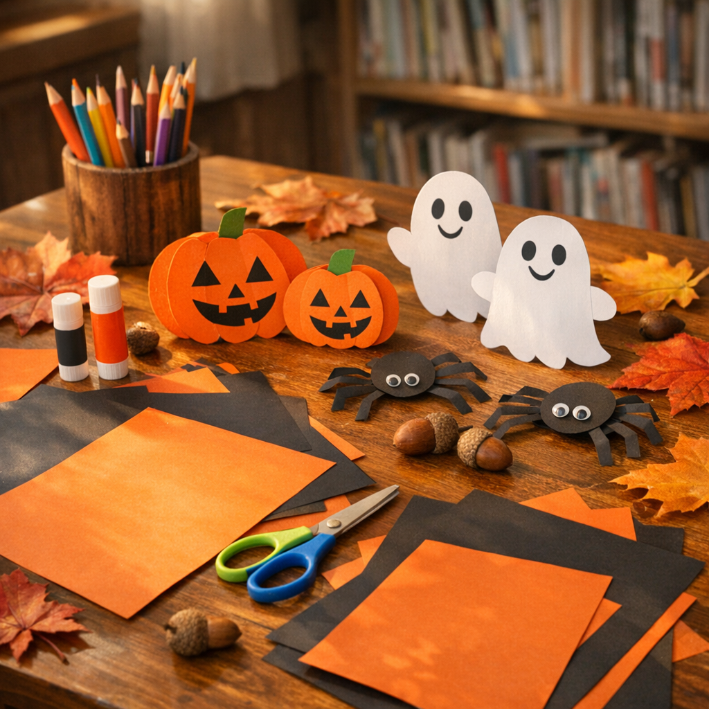 Quelle activité manuelle Halloween choisir avec des enfants ?