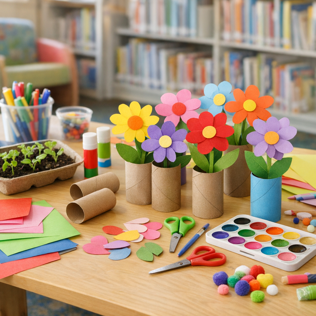 Quelle activité manuelle sur le Printemps faire avec les enfants ?