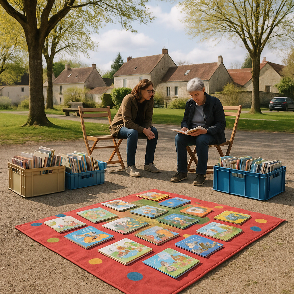 Bibliothèque hors les murs en Touraine Vallée : services et lieux