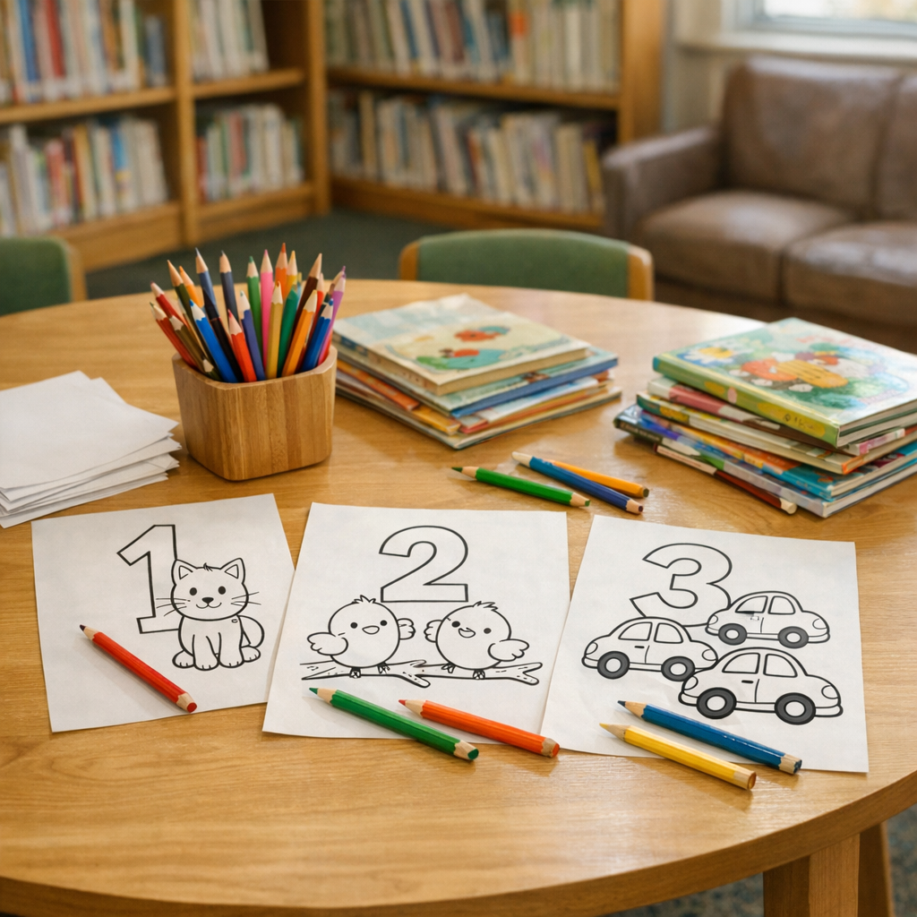 Le Coloriage magique à imprimer : fiches, âges et idées