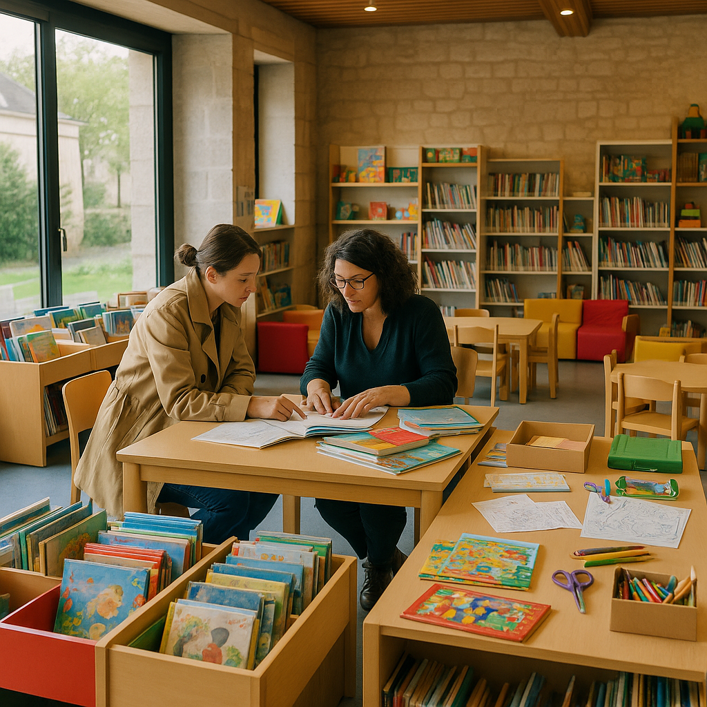 Comment réserver une animation de bibliothèque pour une école