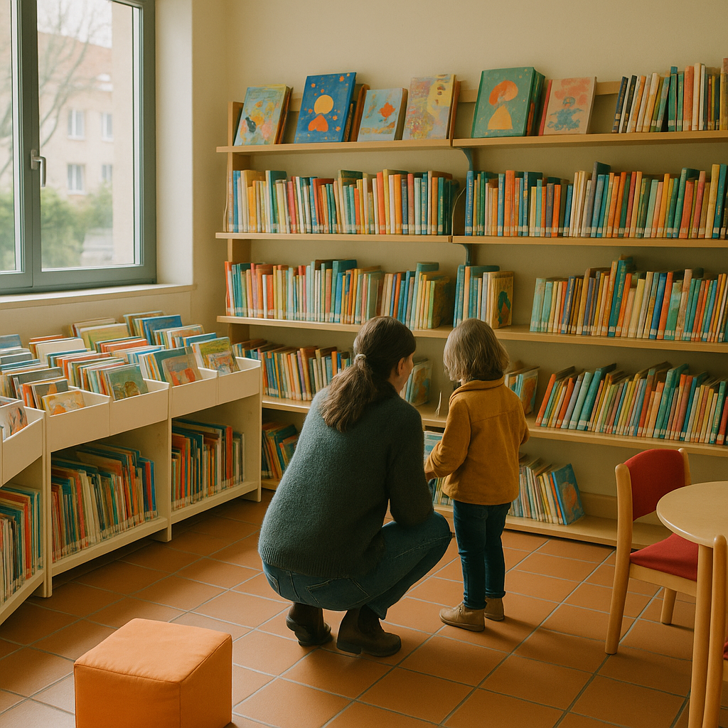 Emprunter des livres jeunesse en bibliothèque : mode d'emploi