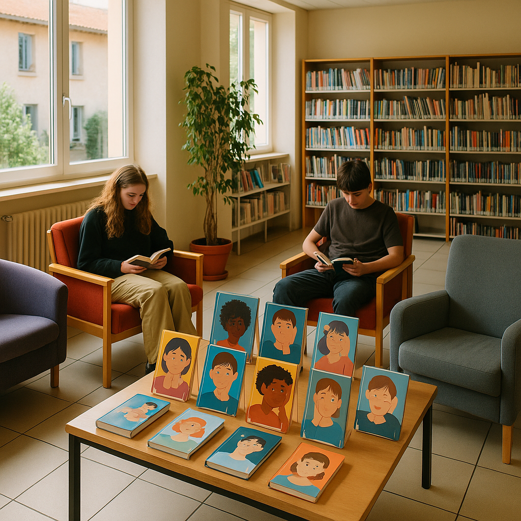 Livres sur les émotions pour ados en bibliothèque : bien choisir