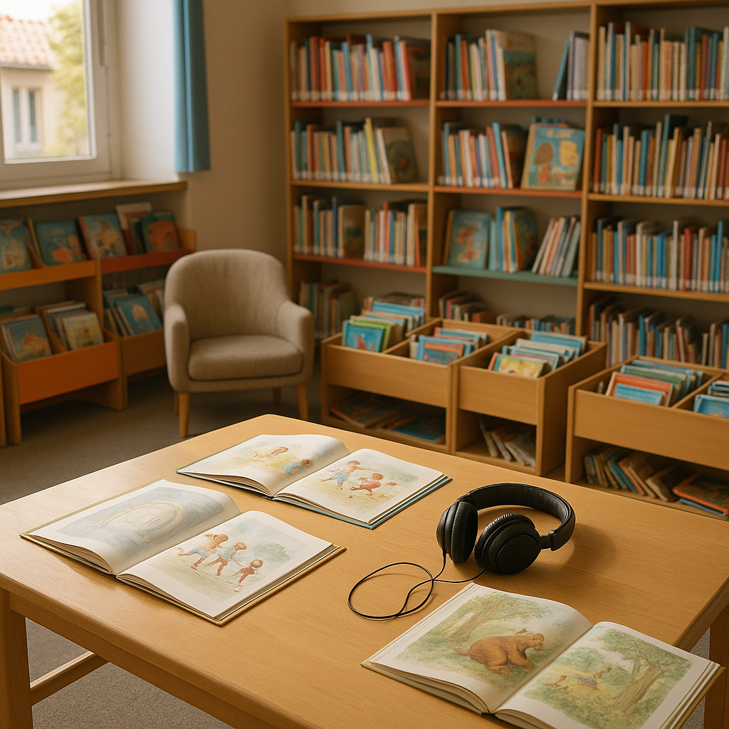 Livres pour enfants dyslexiques en bibliothèque : bien choisir