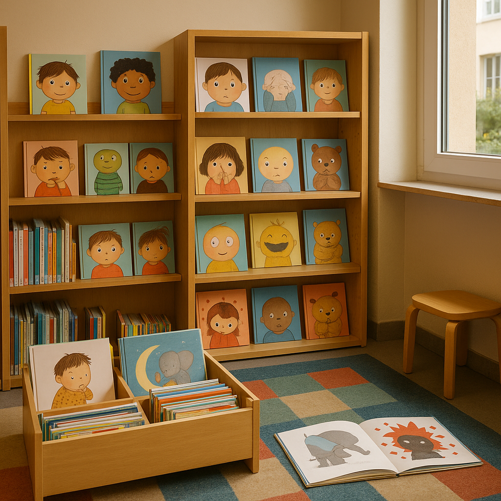 Livres jeunesse sur les émotions à emprunter selon l’âge