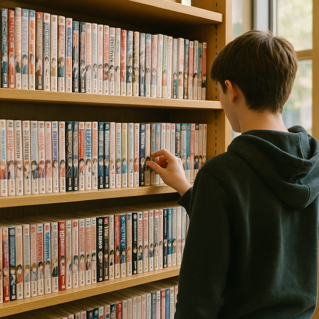 Mangas pour collégiens disponibles en bibliothèque : nos choix