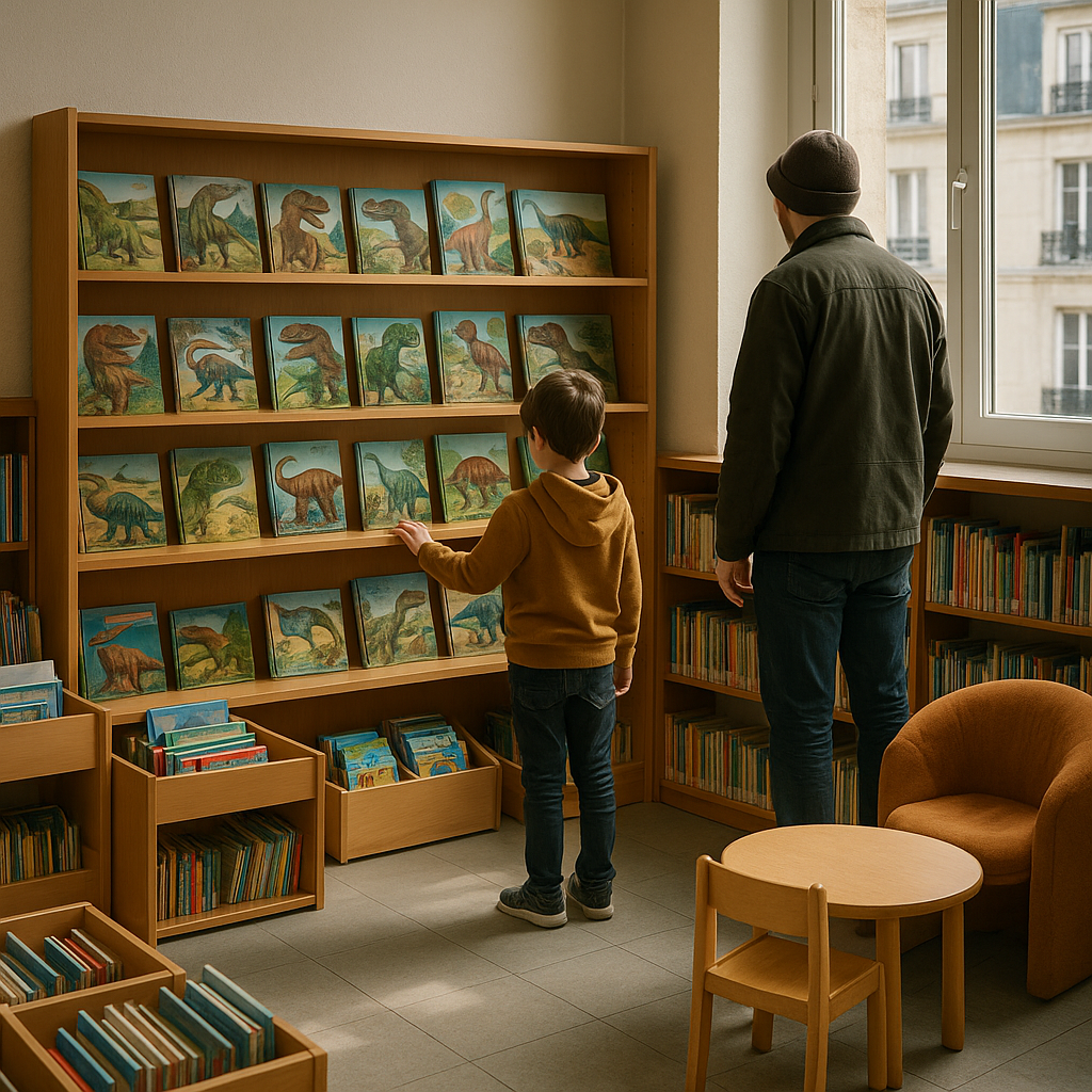Meilleurs livres sur les dinosaures pour enfants en bibliothèque