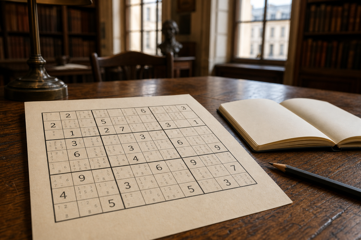 Un sudoku difficile se résout par la logique, pas par la chance